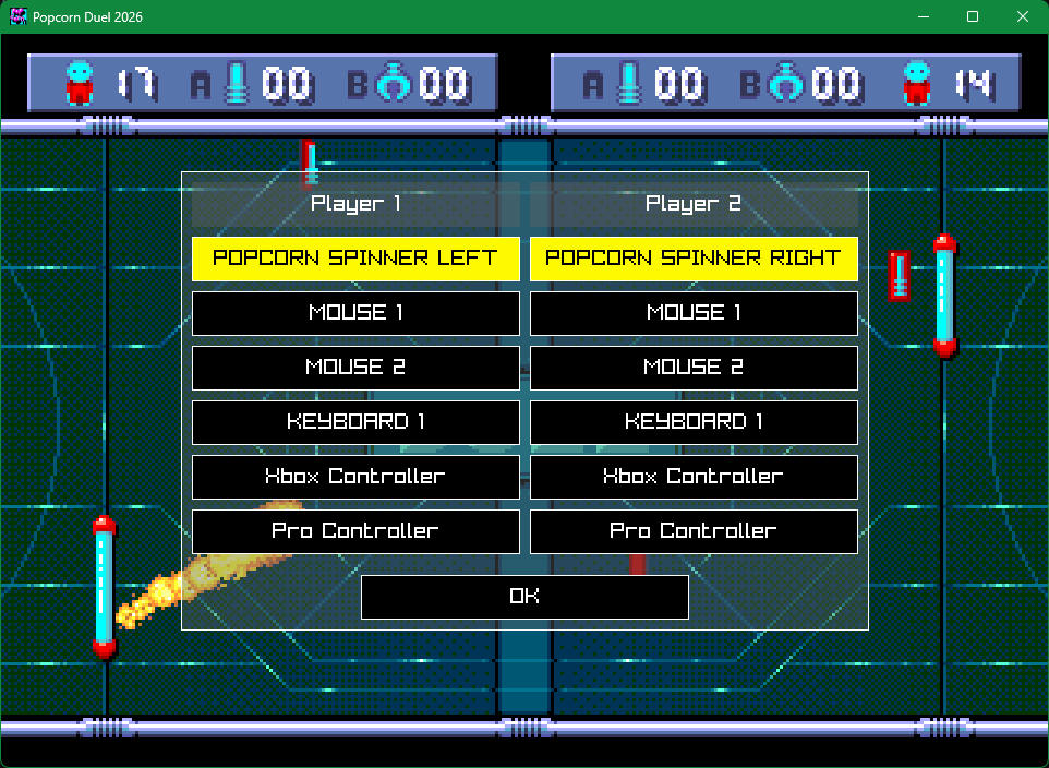 Popcorn DUEL PC version